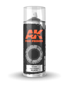 Primer Spray AK Interactive Fine Primer Black | Spray 400ml