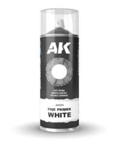 Primer Spray AK Interactive Fine Primer White | Spray 400ml