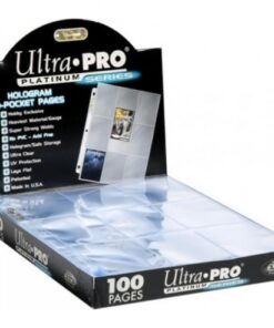 Pagine 9 Tasche Album ad Anelli - Platinum Series - Ultra Pro 100 pz