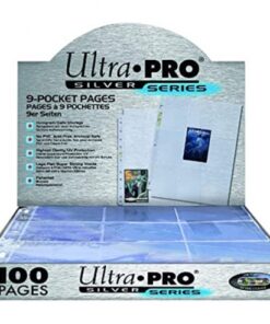 Pagine 9 Tasche Album ad Anelli - Silver Series - Ultra Pro 100 pz