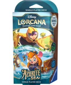 Emerald/Sapphire Starter Deck Lorcana - Azurite Sea - Eng