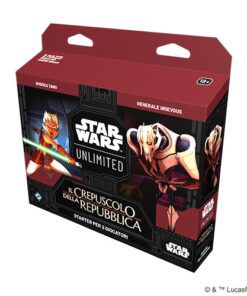 Star Wars Unlimited - Il Crepuscolo della Repubblica - Starter per 2 Giocatori - Ita