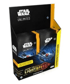 Star Wars: Unlimited - Jump to Lightspeed - Carbonite Edition - Display da 12 Buste (ENG)