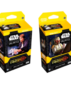 Star Wars: Unlimited - Jump to Lightspeed - COPPIA Han Solo e Boba Fett Spotlight Decks (ENG)