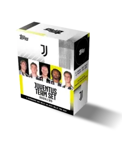Topps - Team Set Juventus 24/25 – Box da 6 Bustine da 5 carte
