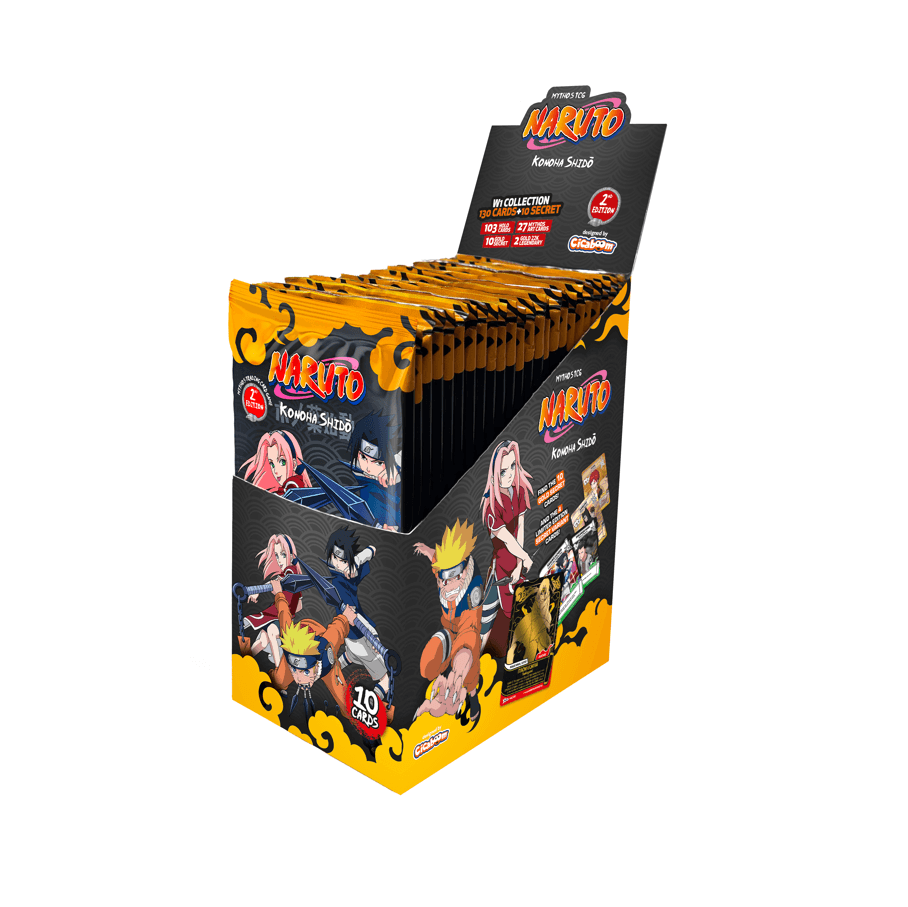 Naruto Mythos: Box Pack – Konoha Shido – Seconda Edizione (ENG)