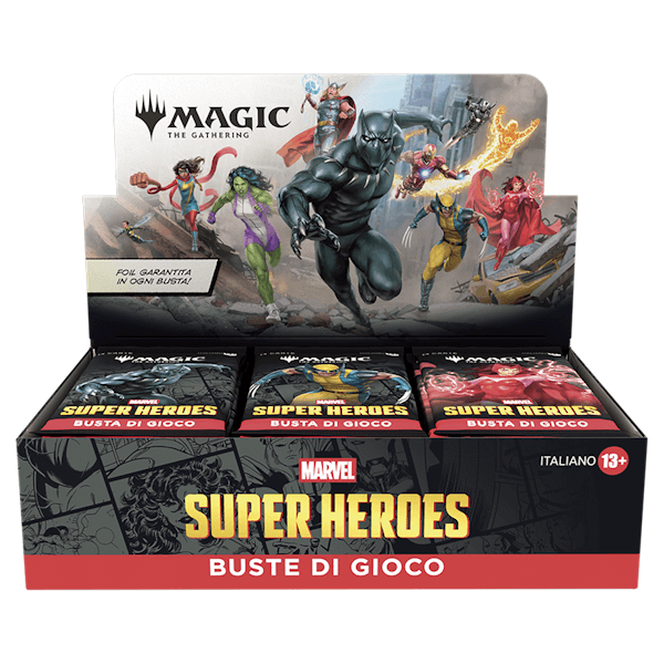 MTG: Marvel Super Heroes – Play Booster Box (ITA)